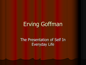 Erving Goffman[1].