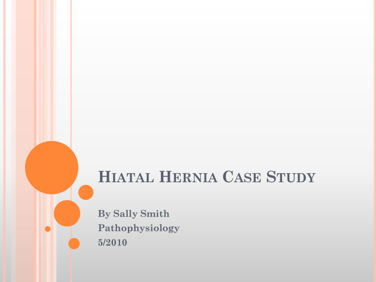 nursing case study on hernia