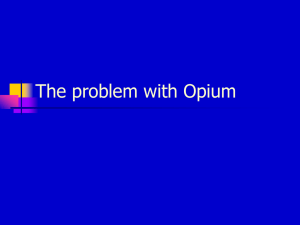 Opium Poppy - Psychology