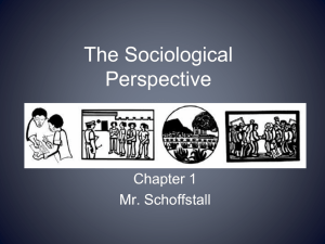 The Sociological Perspective - sociology1-2