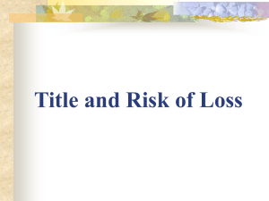 the goods to the buyer, then title passes to the buyer when .