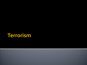 Terrorism - Loudoun County Public Schools