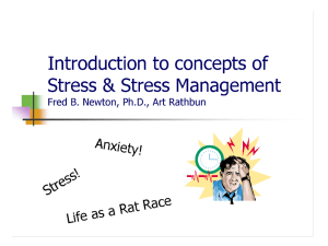 Introduction to Stress