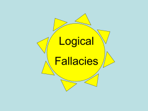 Fallacy: Emotionally Loaded Terms