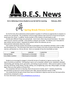 BES News BES-Believing in Every Student as we Set Sail For