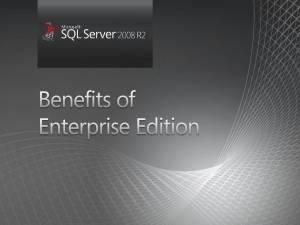 SQL Server EE deck - Center
