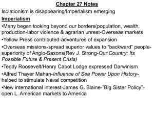 AP Chapter 27 Notes