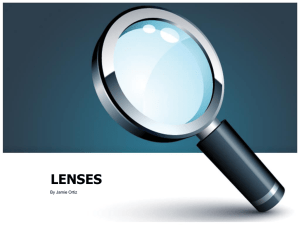 lenses - TeacherWeb