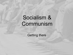 Socialism & Communism