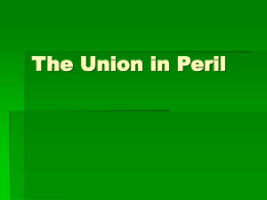 The Union In Peril