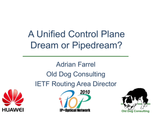 A Unified Control Plane
