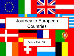 Journey to European Countries