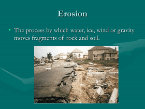 Ice Erosion