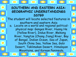 SOUTHERN AND EASTERN ASIA