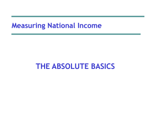 Measuring National Income