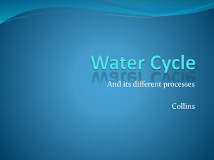 Water Cycle - scienceguy11