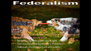 Federalism PP