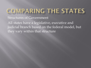 Federalism/State Constitutions