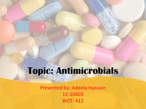 Antimicrobials - muhammad1988adeel