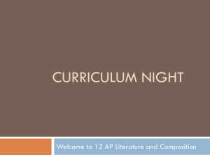 Curriculum Night - Solon City Schools