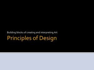 Principles of Design - nwhsvisualartsprojectsandresources