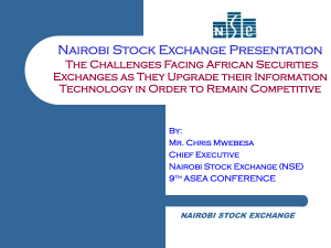 The Challenges Facing African Stock Exchanges As They Upgrade
