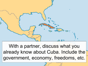 Cuban Revolution ppt