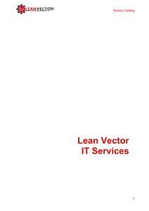 150707_Service Catalog_Lean_IT_v1.3