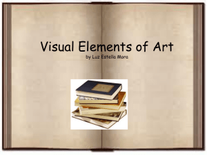 Assignment#1Visual Elements of Art