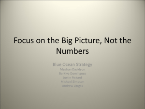 Focus on the Big Picture, Not the Numbers