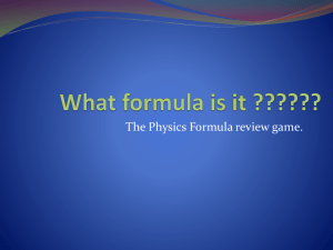 What formula is it??????