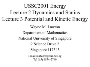 force - Department of Mathematics - National University of Singapore
