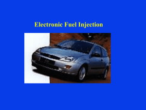 electronic petrol inj