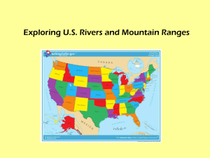 Rivers and Mountains ppt
