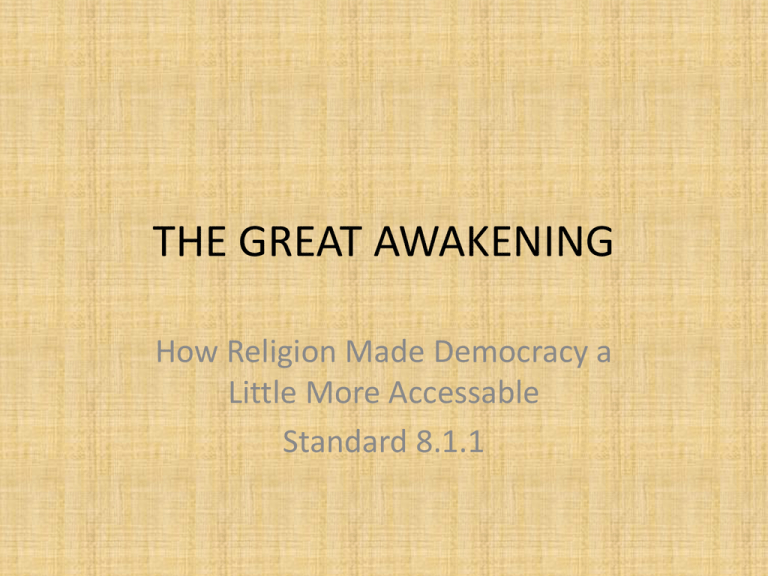 the-great-awakening