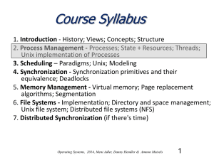 2. Processes and Scheduling