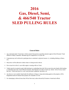 2016 rules packet diesel & gas pick-ups