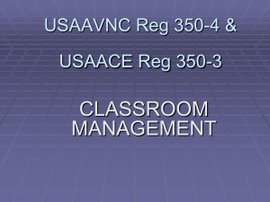 USAAVNC Reg 350-4