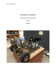 Portable Tow Winch
