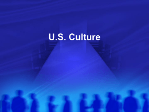 U.S. Culture