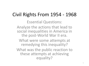 Civil Rights Review