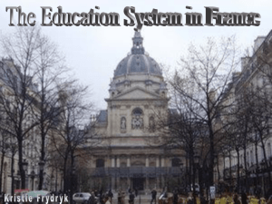 French Educational System