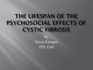 The Lifespan of Cystic Fibrosis