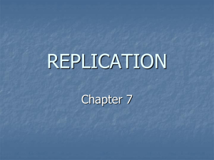 Replication 1
