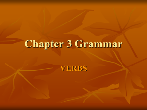 Chapter 3 Grammar