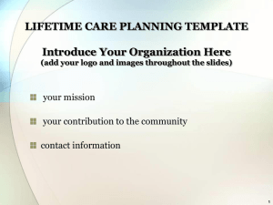 Lifetime Care for Pets PowerPoint Presentation Template