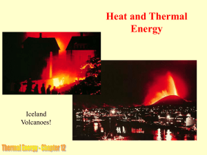 Thermal Energy - Broadneck High School