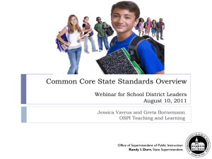 Common Core State Standards for English Language Arts