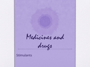 Medicines stimulants D5