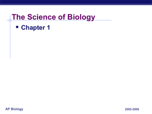 AP & Regents Biology - Environmental